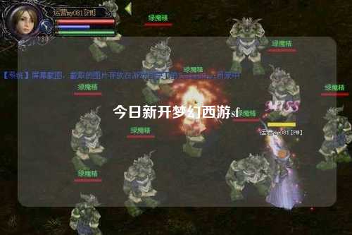 今日新开梦幻西游sf